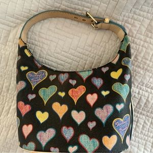 Dooney and Burke, Heart small bucket bag